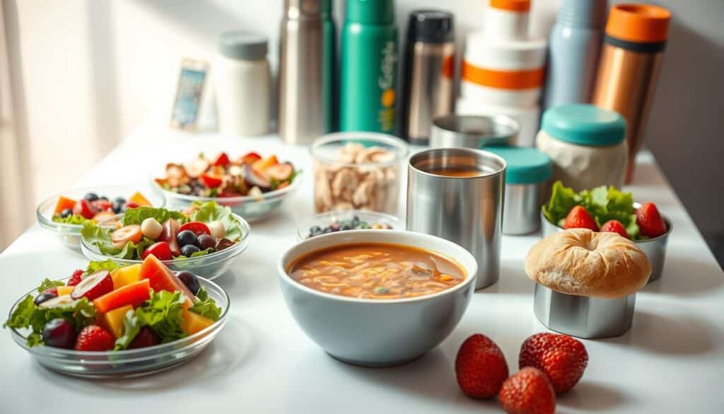 cold lunch ideas and hot meal options