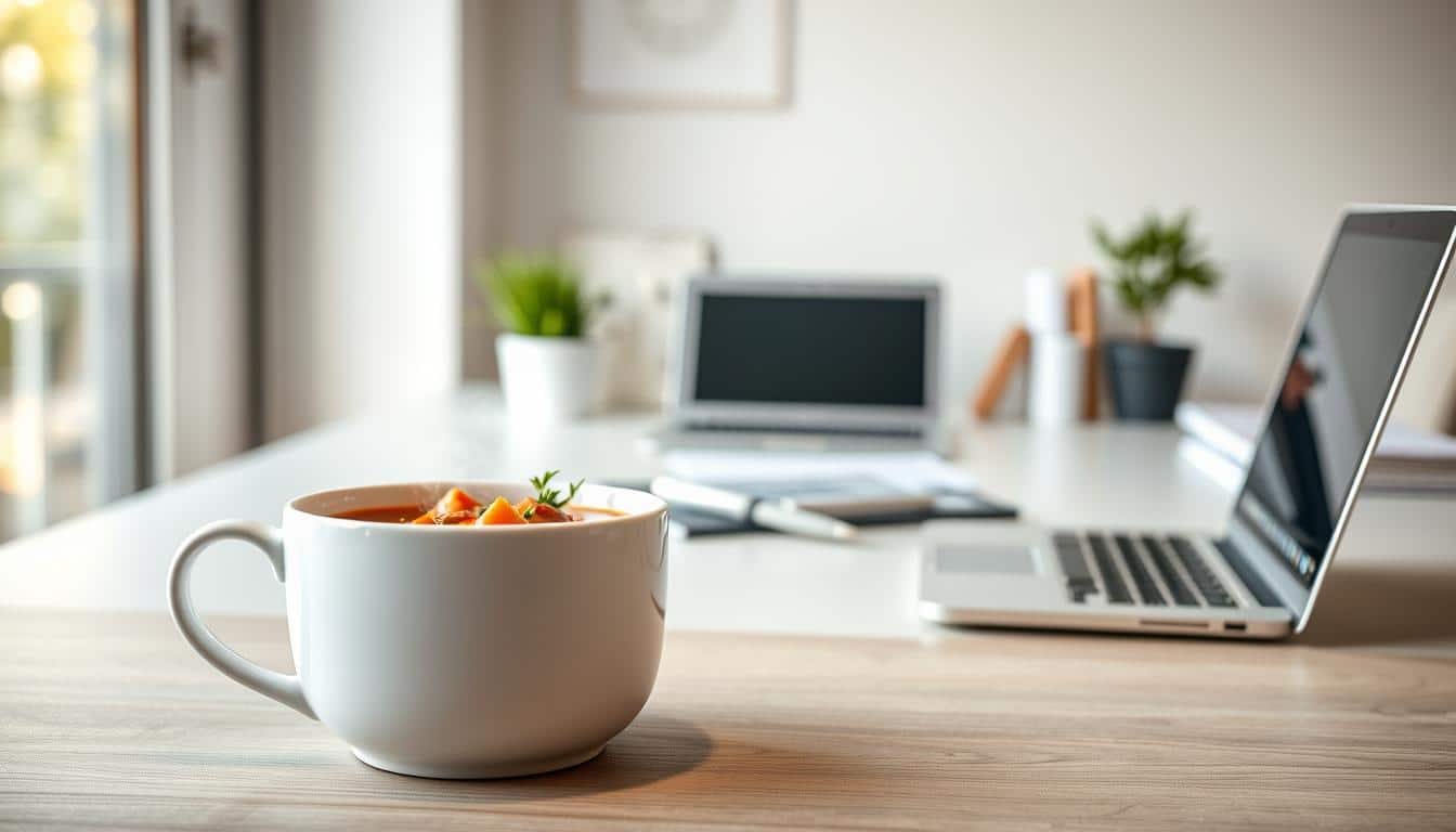 microwavable one mug work meals