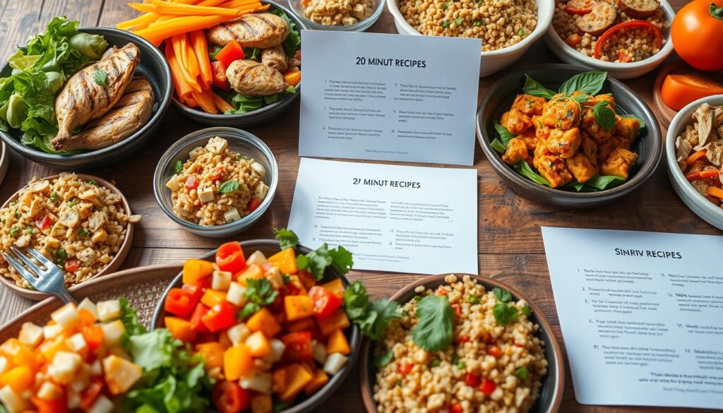 quick recipes under 20 minutes