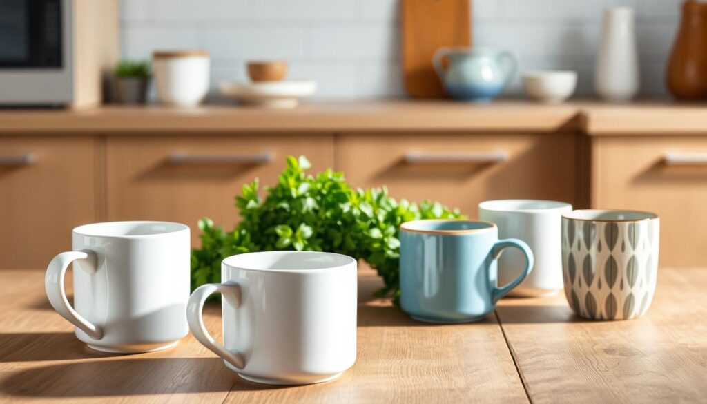 selecting microwave-safe mugs