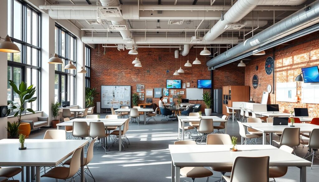 coworking spaces
