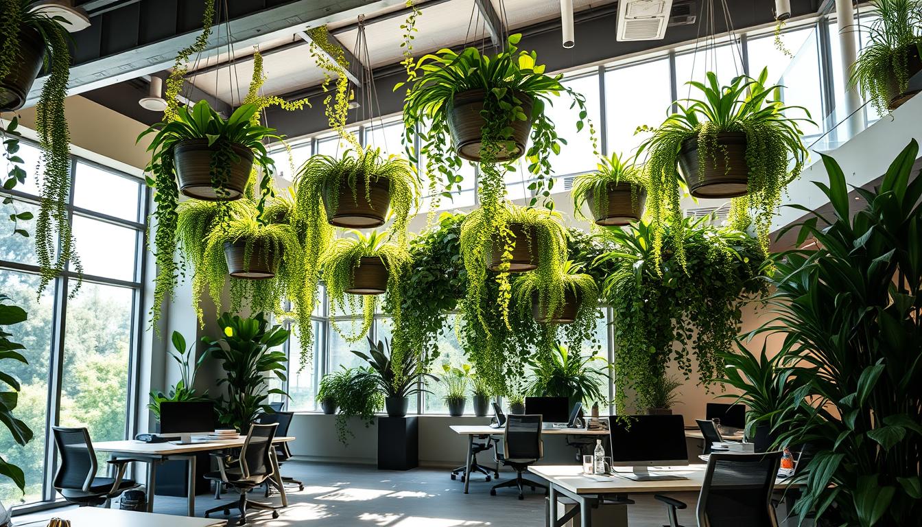 dynamic greenery in flexible workspaces