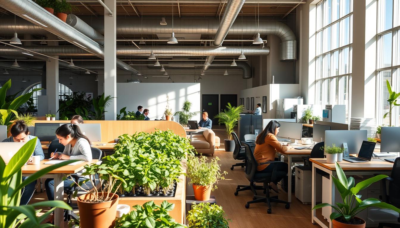 eco-focused workplace well-being