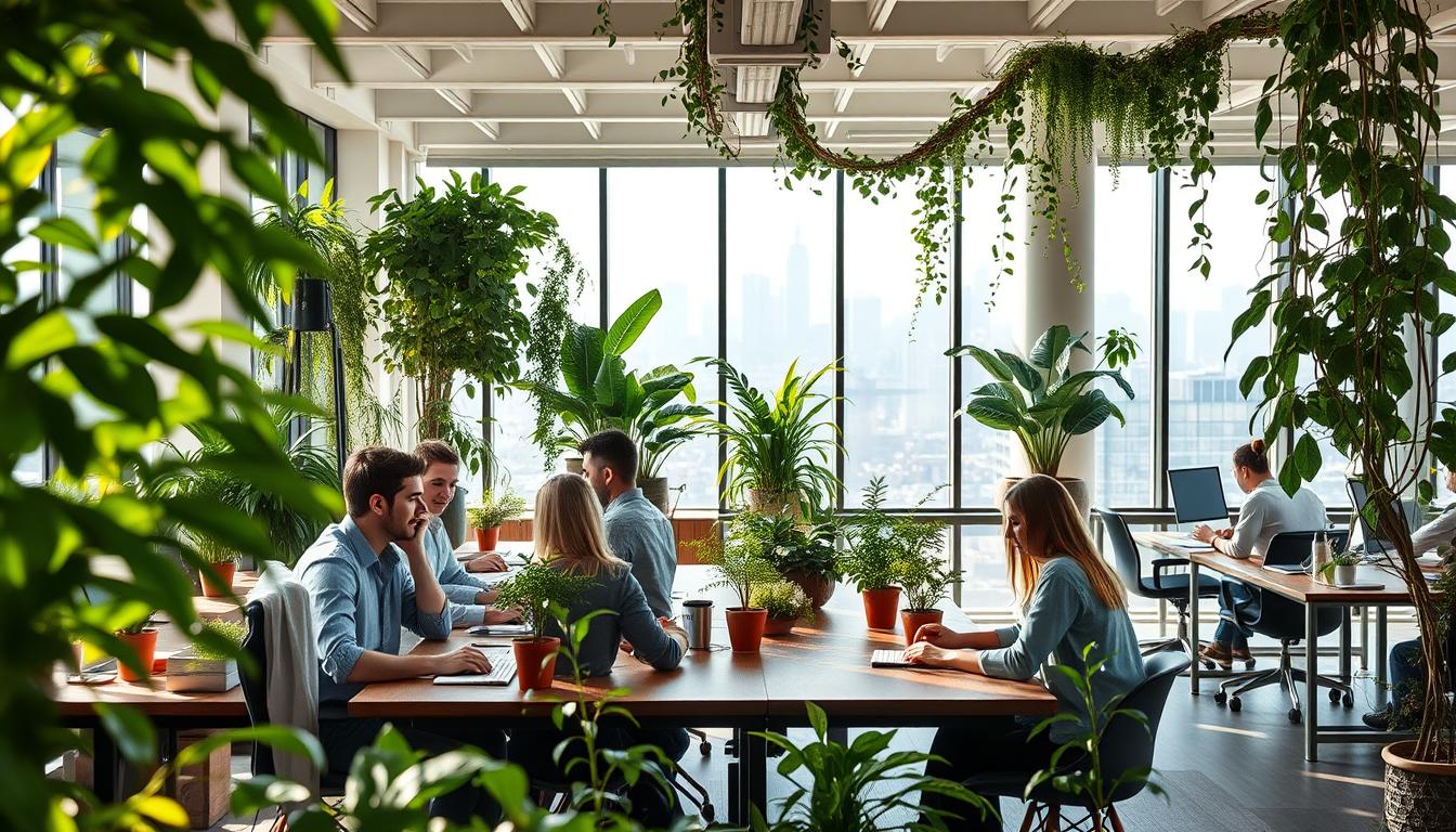 employee mood and green exposure