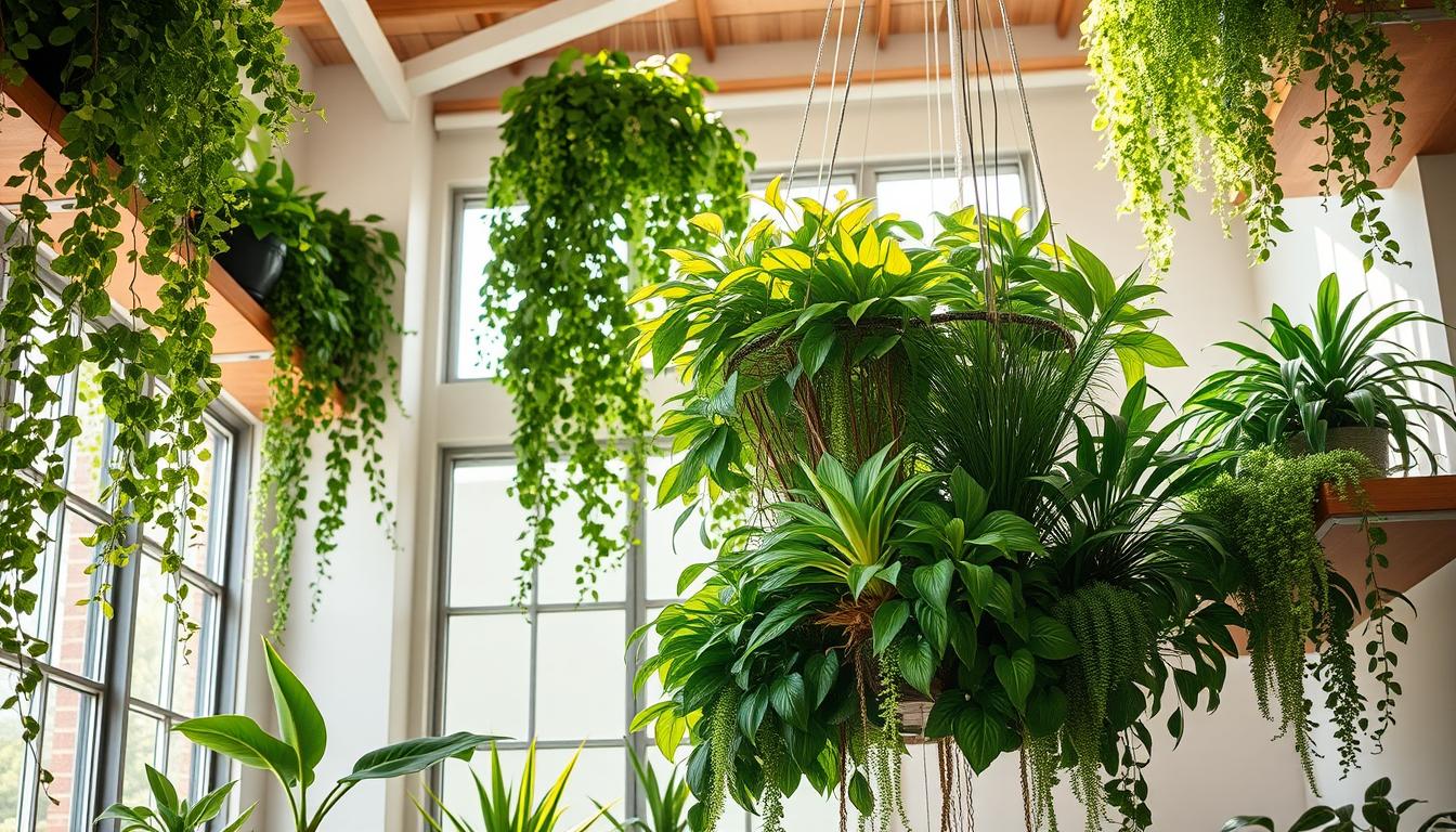 indoor thermal balance using plant clusters solutions