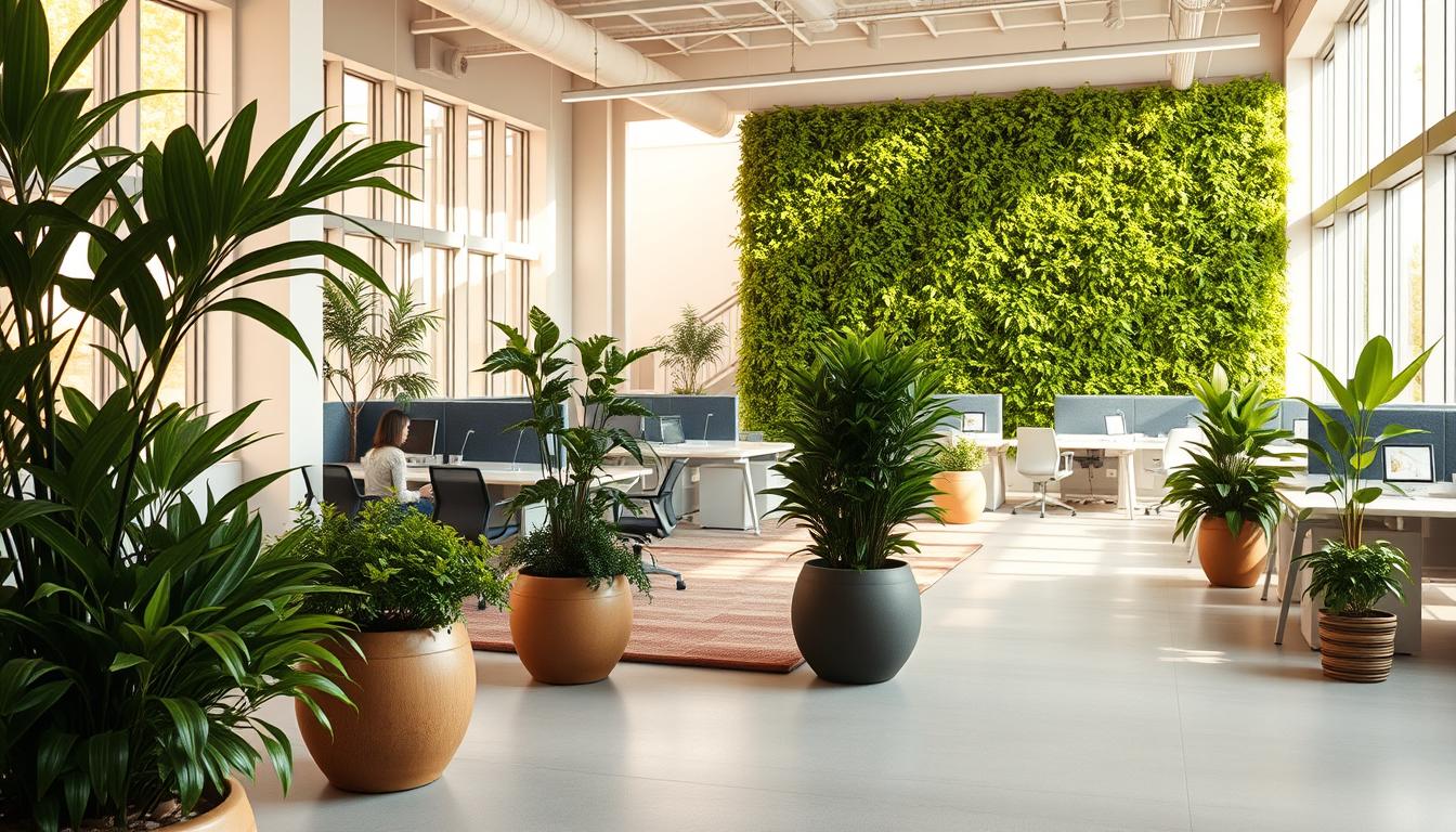 natural air buffer zones in offices