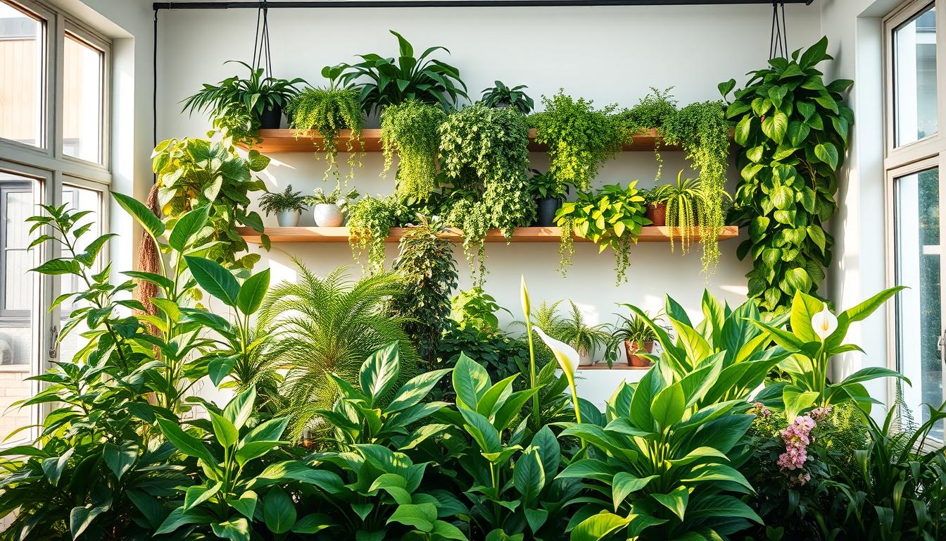 passive air filtration via flora