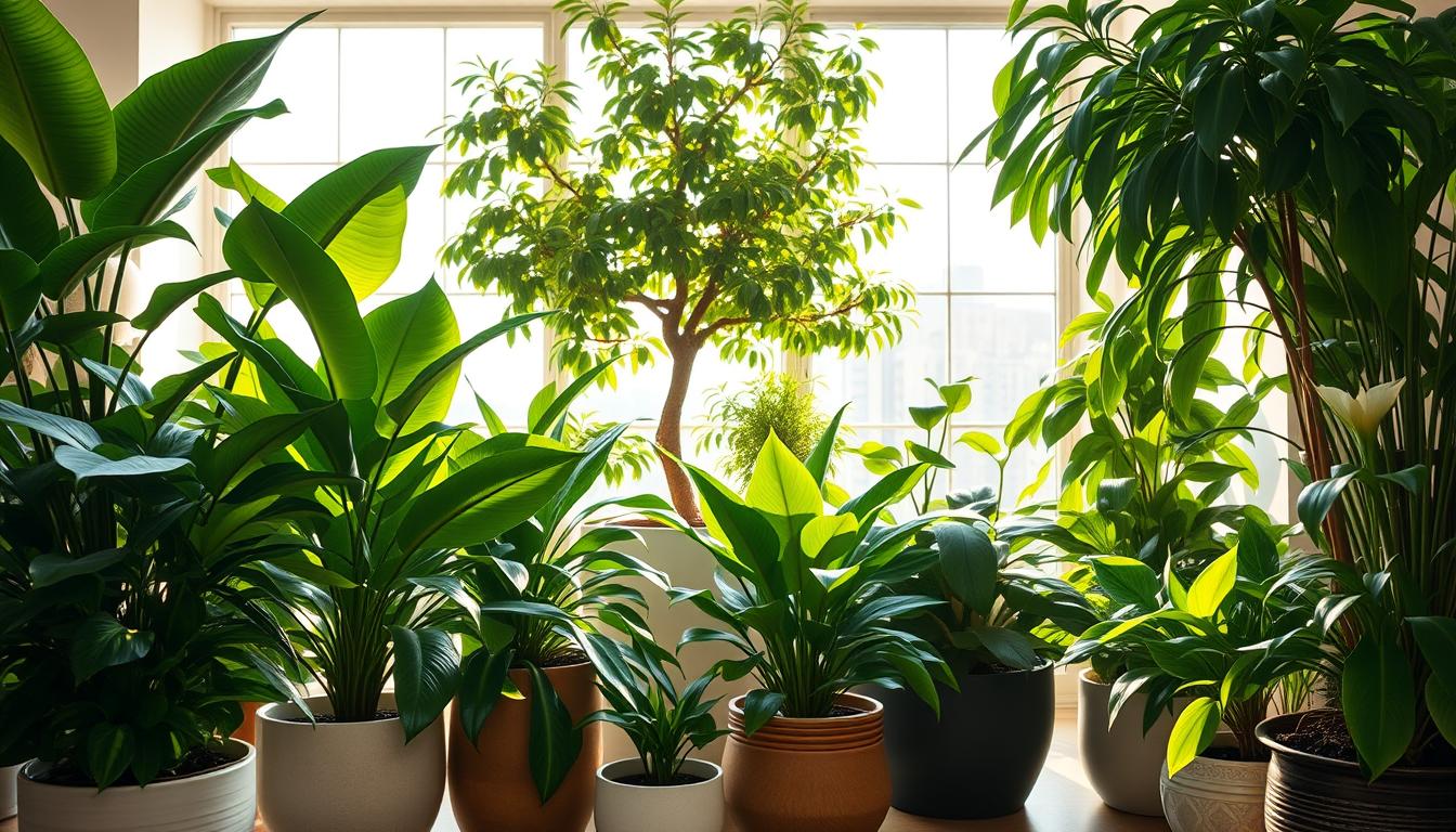 potted plants as environmental regulators