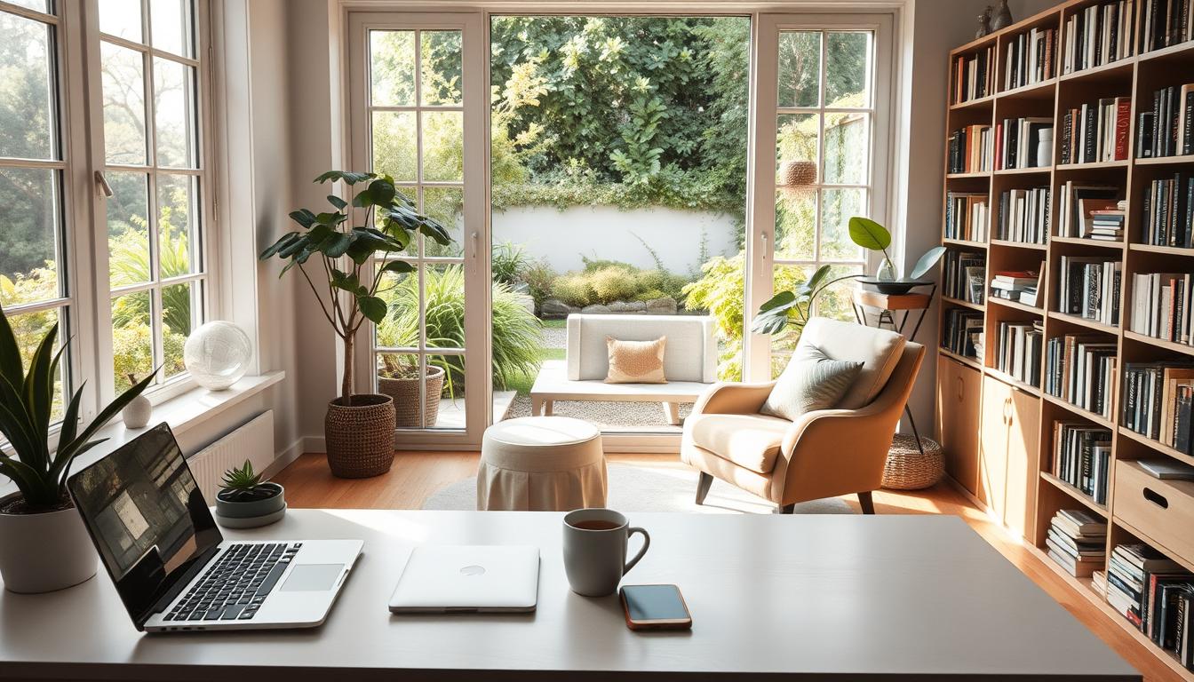 stress-reducing workspace environments