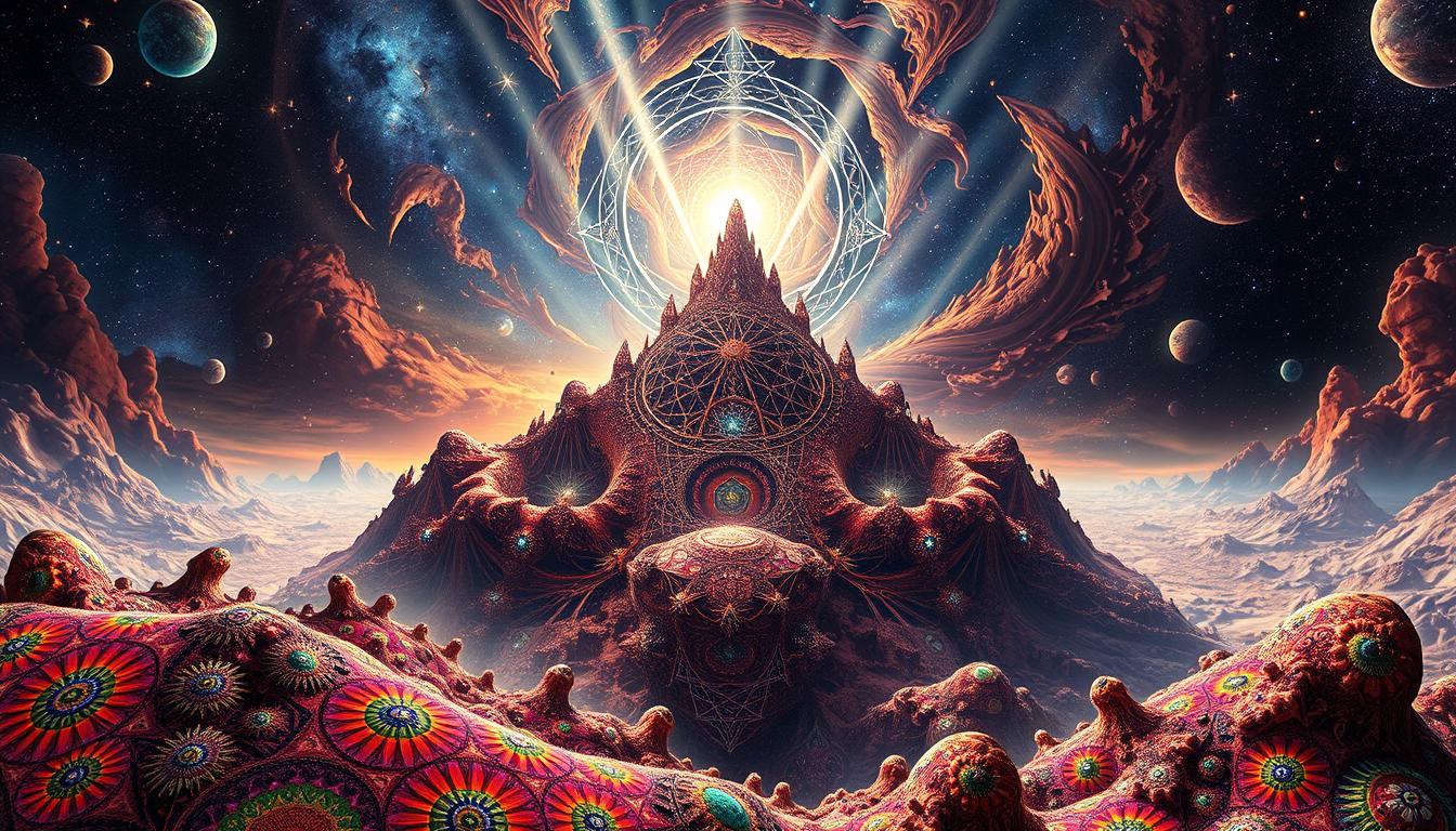 Indigenous cosmologies and fractals