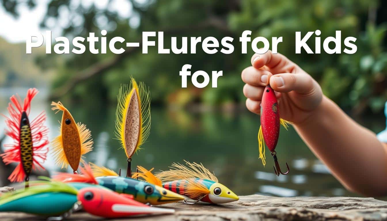 Plastic-free lures for kids