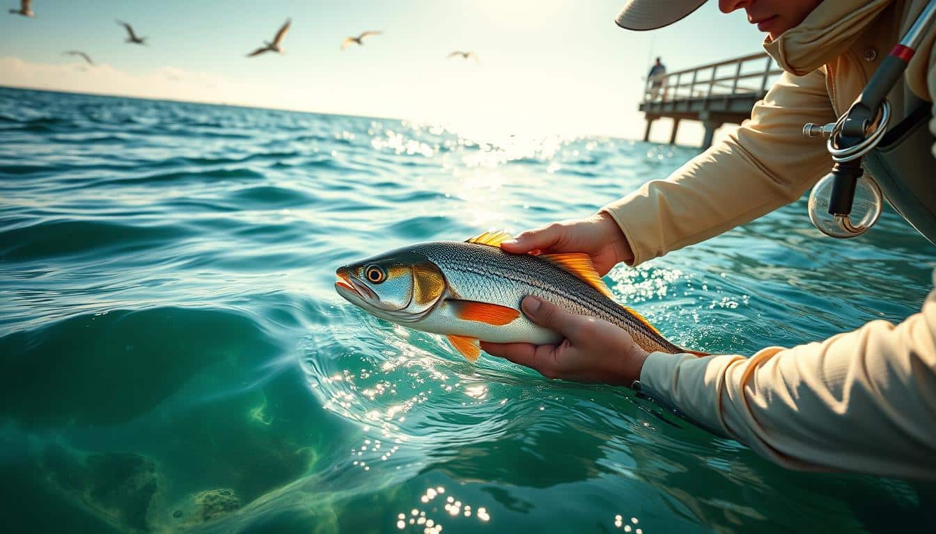 Saltwater catch and release