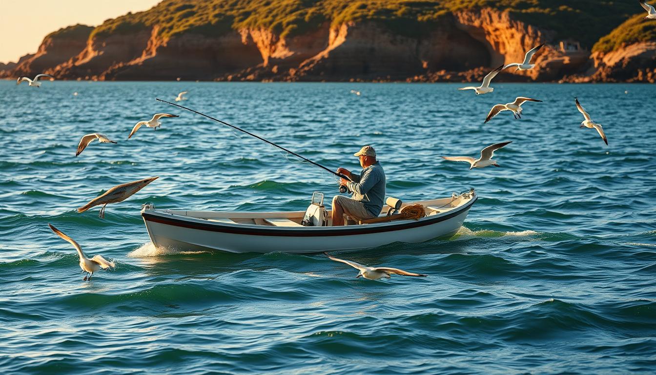 Saltwater fishing with plastic-free artificial lures