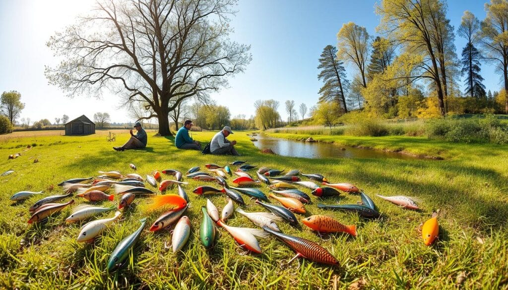 biodegradable lure field tests