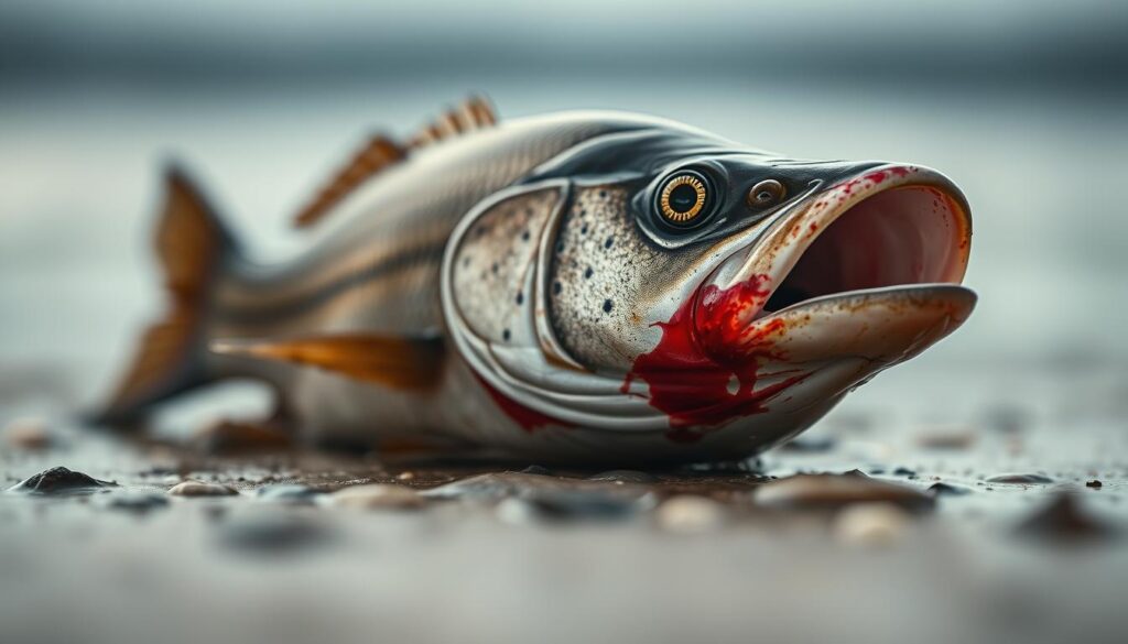 bleeding fish mortality