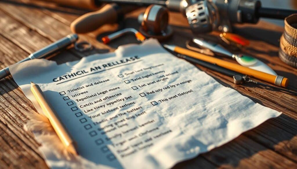 catch-and-release checklist