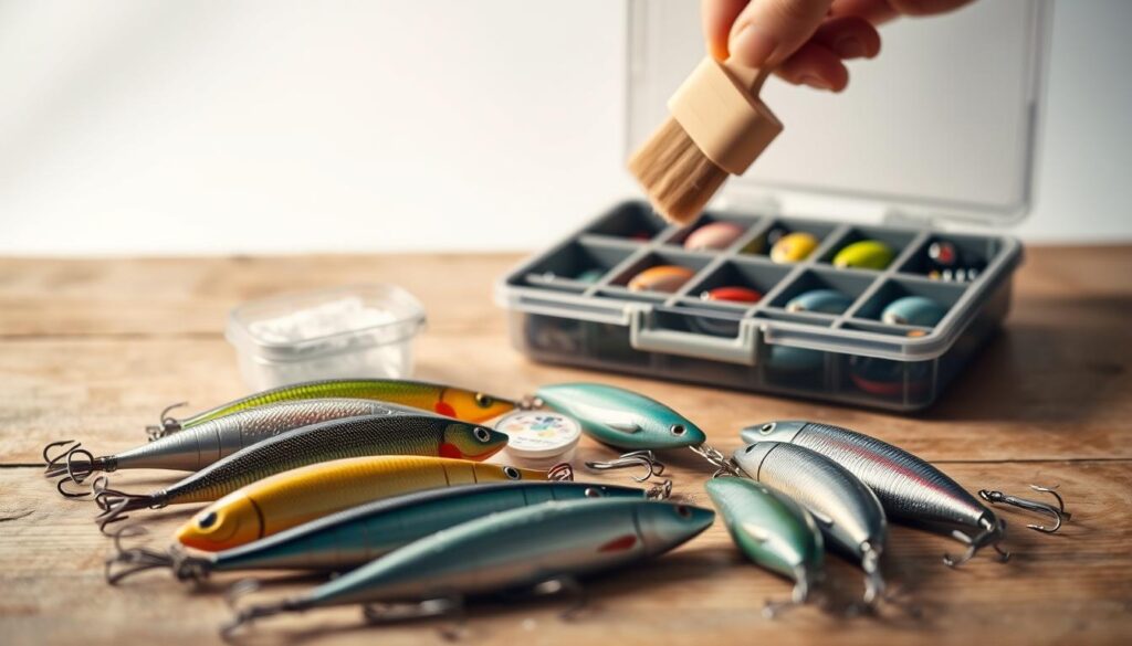clean and store lures