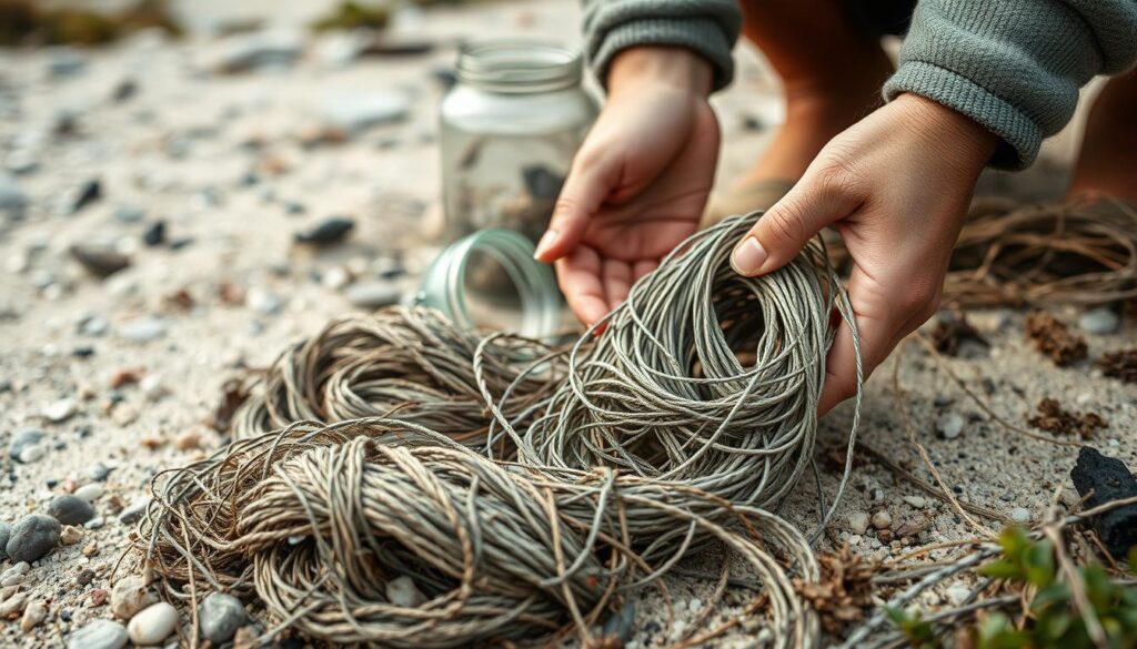 fishing line recycling