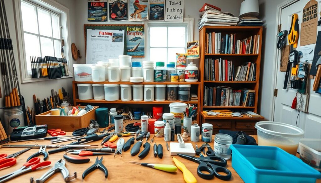 home lure-making tools