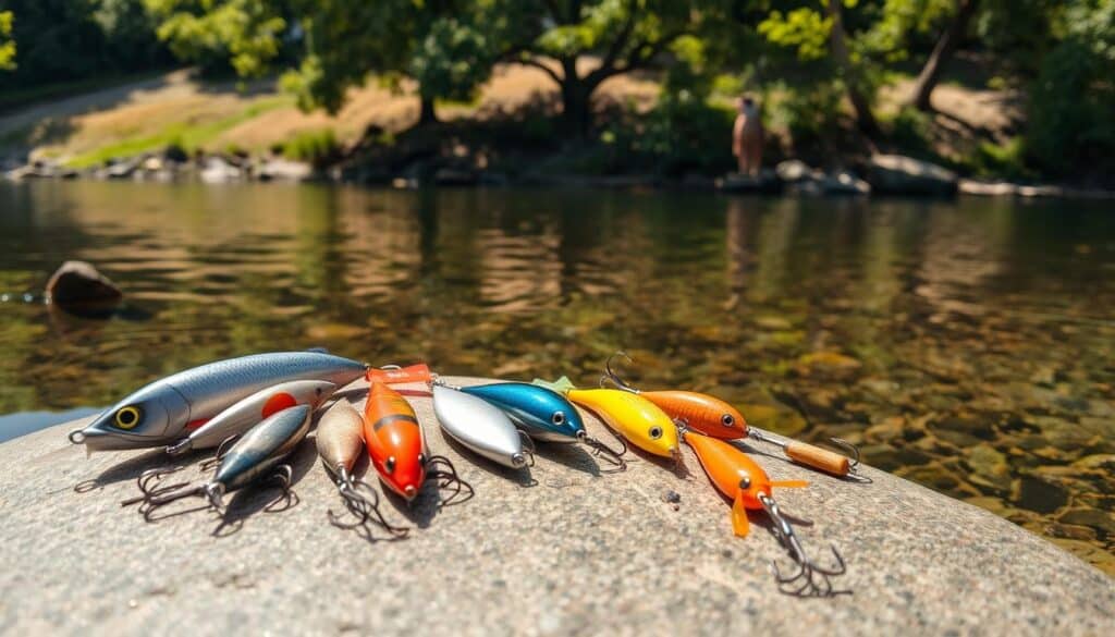 lure selection clear water