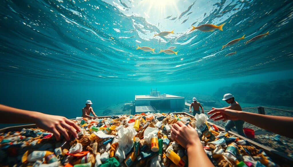 marine plastic recycling