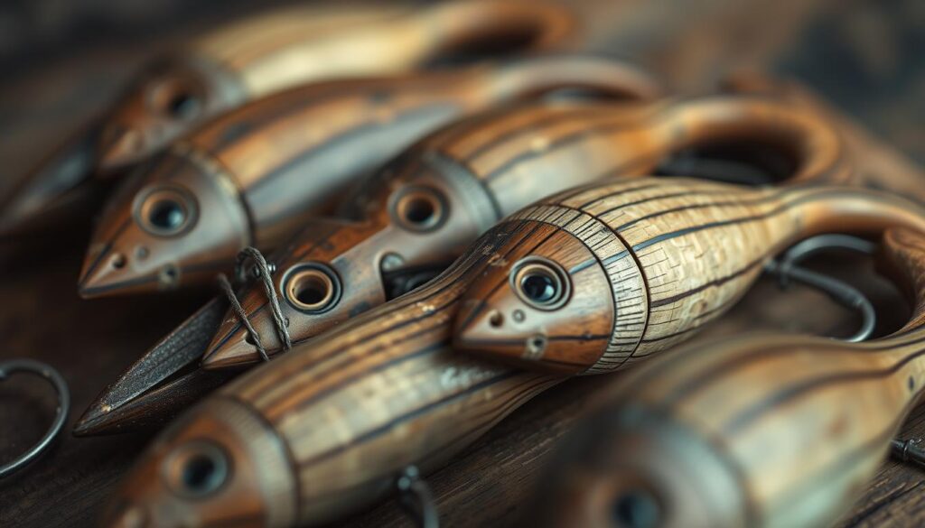 reclaimed wood lures