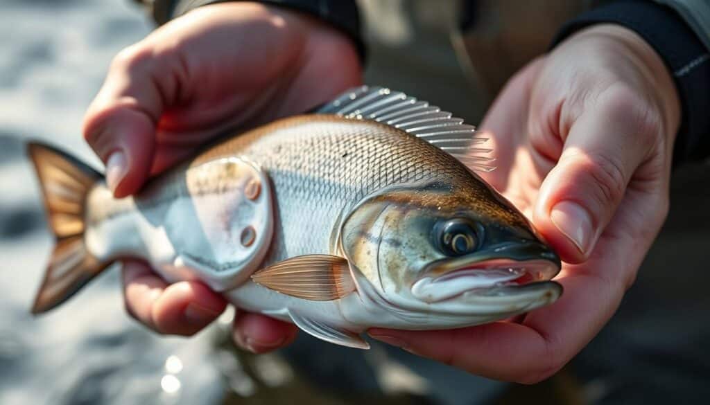 revive fish before release