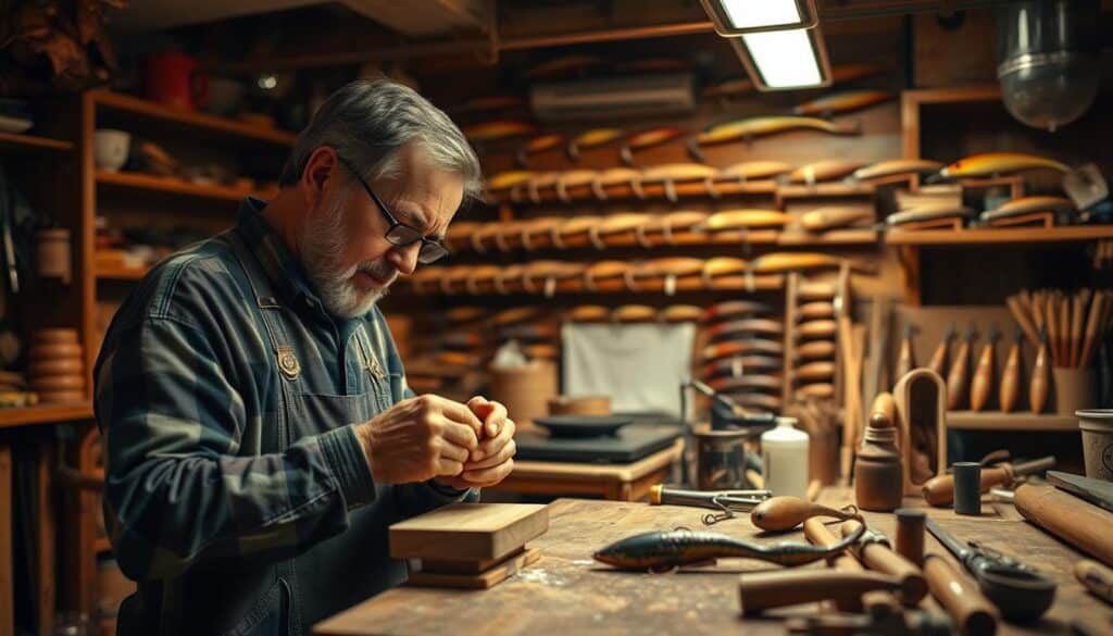 wooden lure makers USA
