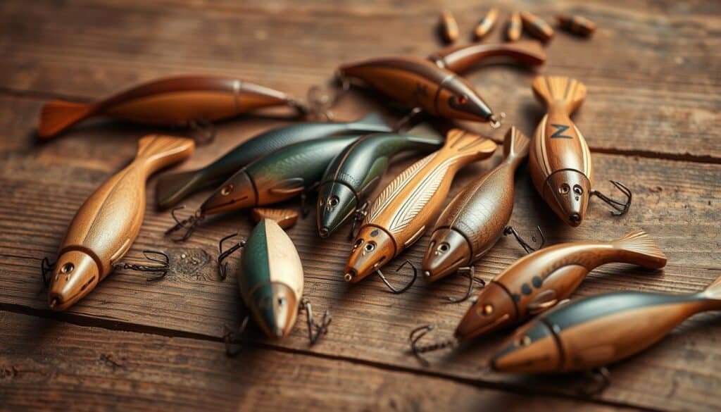 wooden lures